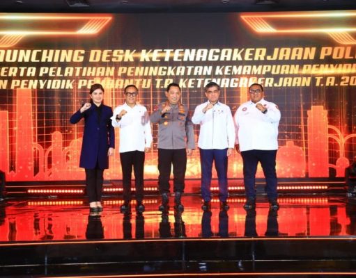 Polri Resmi Launching Desk Ketenagakerjaan untuk Selesaikan Sengketa Tenaga Kerja
