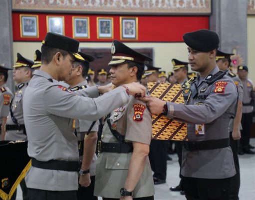 Kapolda Bali Pimpin Sertijab PJU Polda Bali dan Kapolres Jajaran