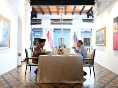 Perdana Menteri (PM) Malaysia Anwar Ibrahim Jamu Makan Siang Presiden Prabowo