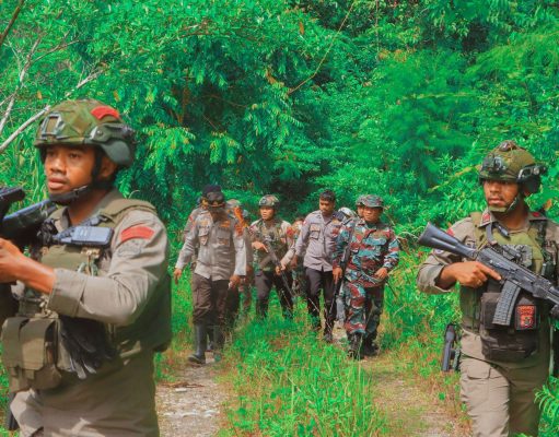 Satgas Ops Damai Cartenz-2025 Gelar Patroli Besar untuk Pulihkan Keamanan di Yalimo