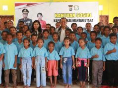Kapolda Kaltara Berbagi Kasih Dengan Yayasan Santo Gabriel