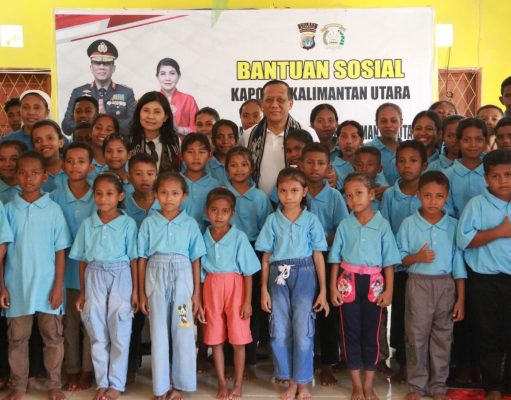 Kapolda Kaltara Berbagi Kasih Dengan Yayasan Santo Gabriel