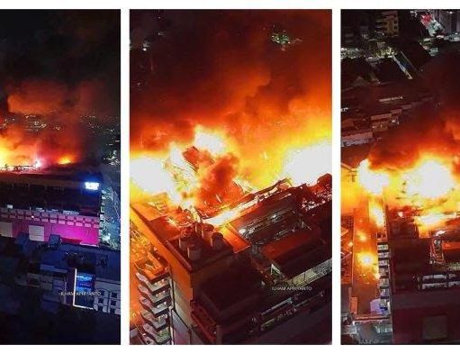 Glodog Plaza Kebakaran Terdengar Dentuman Keras