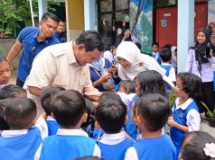 Presiden Prabowo Subianto Tinjau Pelaksanaan Makan Bergizi Gratis di Jakarta