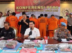 Polresta Denpasar Amankan 35 Pelaku Narkoba, Salah Satunya Menggunakan Modus Cor Semen