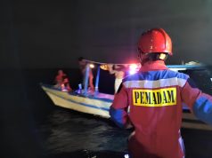 Penumpang Kapal Mati Mesin Berhasil Diselamatkan oleh Petugas Gukarmat