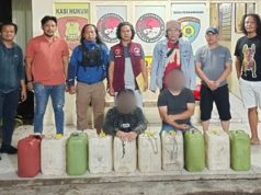 Gelar KRYD, Polres Kotamobagu Gagalkan Pengiriman Ratusan Liter Cap Tikus