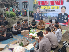 Lansia Sebatang Kara di Kajen Mendapat Berkah Bedah Rumah dari Polres Pekalongan
