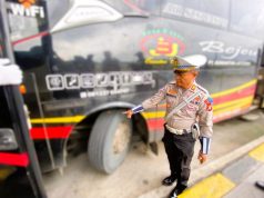 Operasi Keselamatan Jaya 2025, Ditlantas Polda Metro Jaya Sidak di Terminal Pulo Gebang