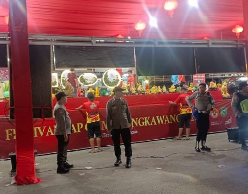 Pengamanan Lelang Imlek dan Cap Go Meh 2025 di Kota Singkawang Berjalan Lancar dan Kondusif