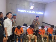 Press Release Polsek Kelapa Gading Jakarta Utara Ungkap Kasus Pencurian Dengan Pemberatan Dalam Ops Pekat Jaya 2025