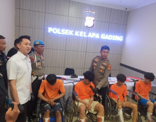 Press Release Polsek Kelapa Gading Jakarta Utara Ungkap Kasus Pencurian Dengan Pemberatan Dalam Ops Pekat Jaya 2025