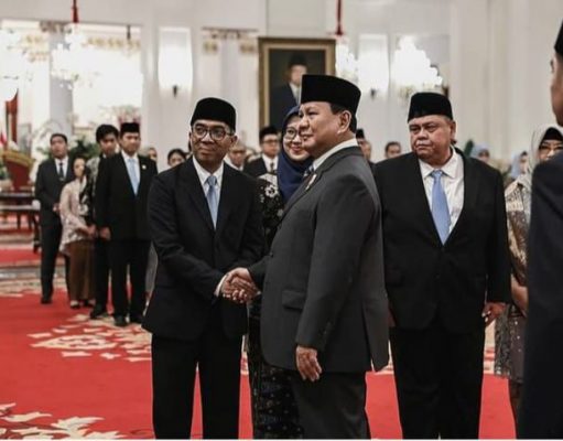 Presiden Prabowo Lantik Brian Yuliarto jadi Mendiktisaintek Gantikan Satryo Soemantri Brodjonegoro