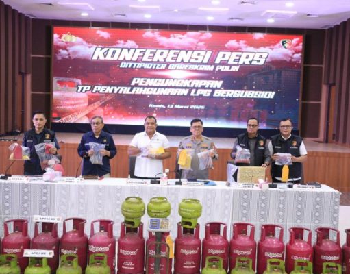 Bareskrim Polri Ungkap Kasus Penyalahgunaan LPG Bersubsidi di Beberapa Daerah, Lima Tersangka Ditangkap