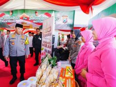 Kapolri Hadiri Bazar Ramadan Polri Presisi dan Baksos di Surabaya