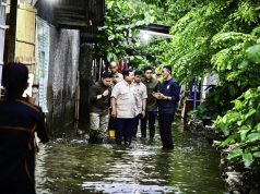 Presiden Prabowo Tinjau Warga Terdampak Banjir di Bekasi