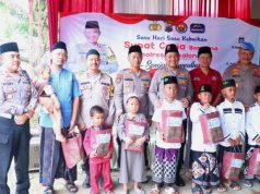 Tujuh Anak Ikuti Sunat Ceria Bersama Kapolres Pekalongan Berbagi Kebaikan di Bulan Ramadhan