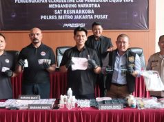Tim Terpadu Bongkar Narkoba Jenis Baru Bentuk Vape