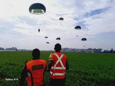 TNI AU Ampuh, Bina Kemampuan Airborne Kopasgat Laksanakan Latihan di Lanud Husein Sastranegara