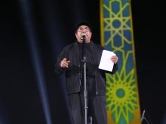 Wagub Rano Sapa Pengunjung Acara Lebaran di Jakarta