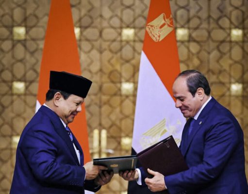 Presiden Prabowo dan Presiden El-Sisi Sahkan Pernyataan Bersama Kemitraan Strategis Indonesia–Mesir