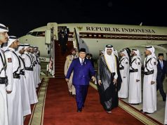 Presiden Prabowo Tiba di Doha untuk Kunjungan Resmi