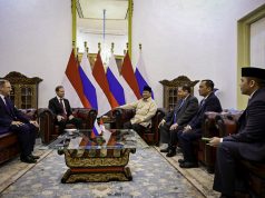 Presiden Prabowo Terima Kunjungan Kehormatan Wakil Perdana Menteri Pertama Federasi Rusia di Istana Merdeka