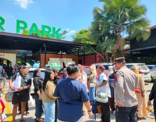 Pleton Power On Hand Polres Blitar Laksanakan Patroli Harkamtibmas pada H+7 Lebaran