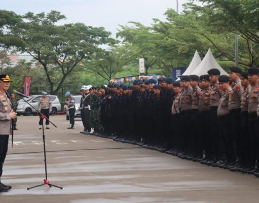 647 Personel Polres Tangerang dan Gabungan Amankan Laga Persita Tangerang vs Barito Putera di Stadion Indomilk Arena