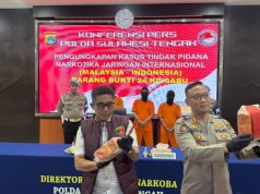 Polri Gagalkan Peredaran 20 Kg Sabu di Jalur Trans Palu-Donggala