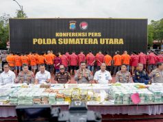 Polda Sumut Amankan 191 Kg Narkoba Jenis Sabu di Medan