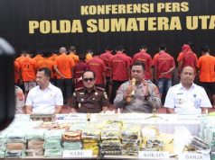 Selama 2 Pekan Polda Sumut Bongkar Penyelundupan Narkotika, 634 Tersangka Ditangkap