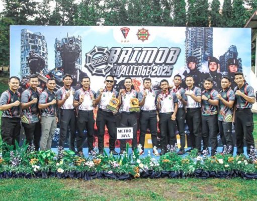 Satbrimob Polda Metro Jaya Raih Juara 4 di Ajang Lomba Brimob Challenge 2025