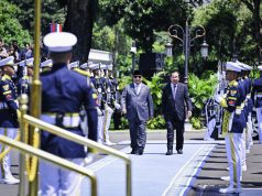 Presiden Prabowo Terima Kunjungan Resmi Presiden Senat Hun Sen di Istana Jakarta