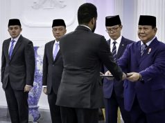 Presiden Prabowo Terima Surat Kepercayaan Delapan Duta Besar Negara Sahabat di Istana Merdeka