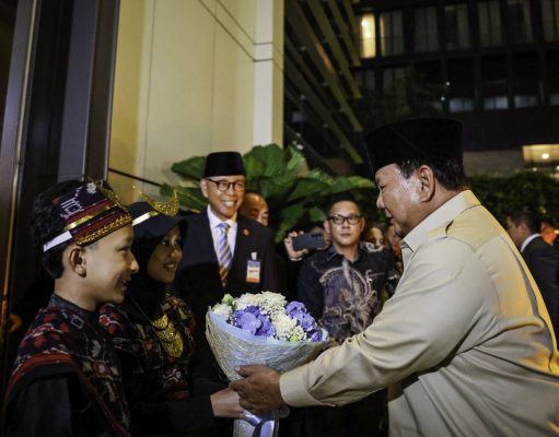 Diaspora Indonesia Sambut Kedatangan Presiden Prabowo di Bangkok dengan Penuh Kehangatan