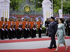 Presiden Prabowo Disambut dengan Upacara Resmi Tiba di Government House Thailand