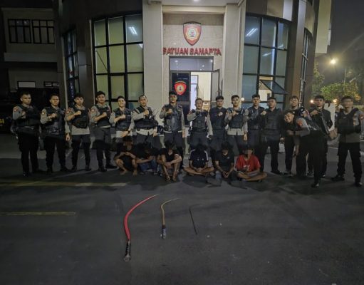 Polres Metro Jakpus Amankan 6 Pelaku Tawuran di Jakarta Pusat, Temukan Sajam