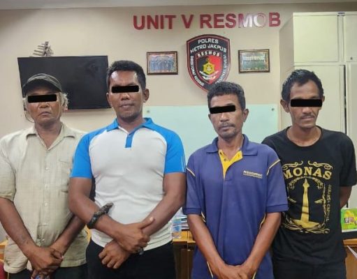 Premanisme Berkedok Parkir, 4 Orang Pelaku Berhasil Diamankan Polisi