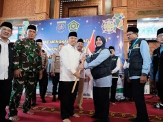 Lepas Kloter Pertama Calhaj Depok, Supian Suri: Pasrahkan Waktu Sepenuhnya untuk Ibadah