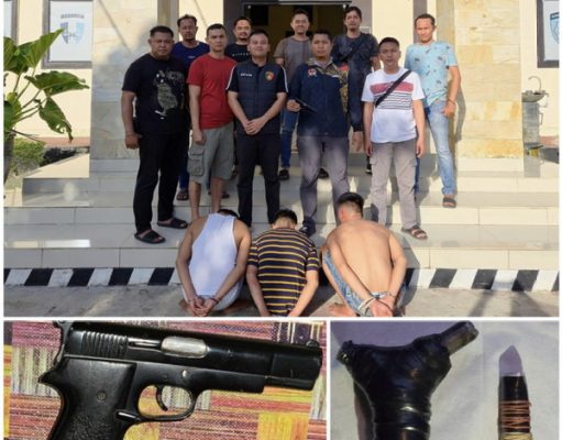 Komplotan Curanmor Lintas Kabupaten Dibekuk, Satu Pelaku Simpan Senpi Ilegal