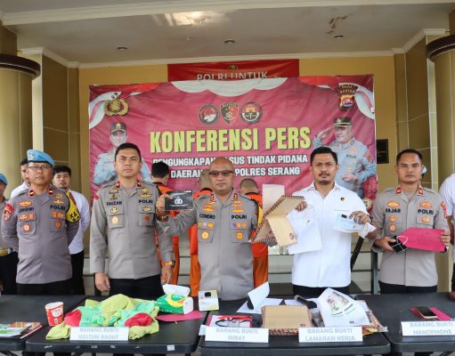 Polres Serang Amankan 66 Preman dalam Sepekan Operasi Pekat Premanisme