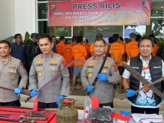 Polda Jambi Tangkap 274 Pelaku Premanisme, 32 Orang Ditahan