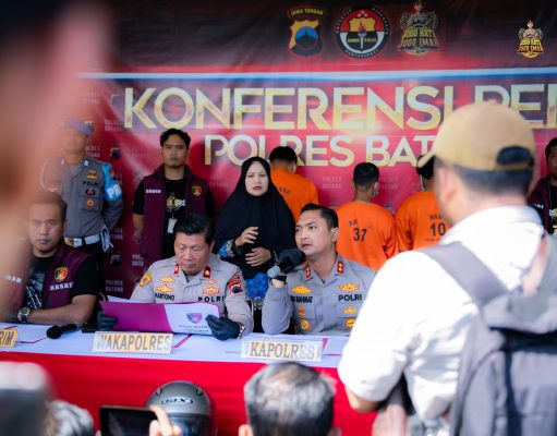 Polres Batang Bekuk Tujuh Pelaku dan 18 Motor Kasus Curanmor