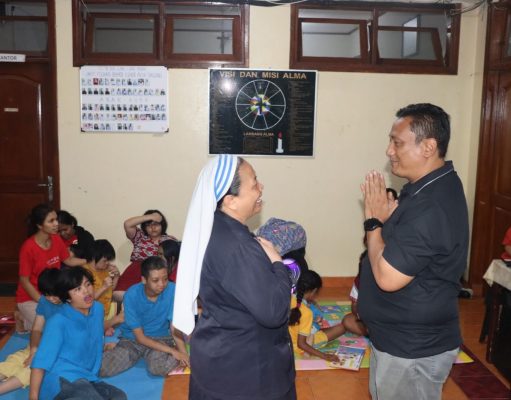Dirresnarkoba Polda Jabar Berikan Tali Asih ke Panti Asuhan Bhakti Luhur