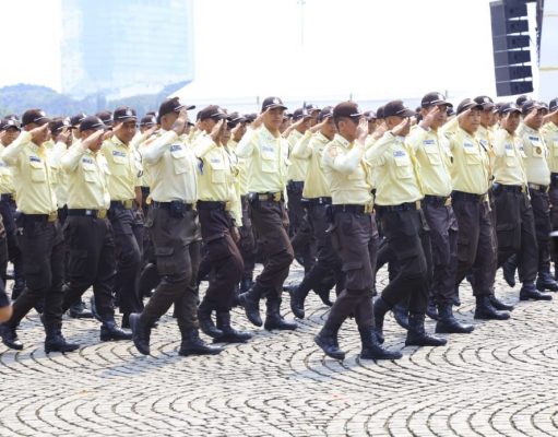 Devile Hari Bhayangkara ke-79 di Monas, Satpam dan Potmas akan Ikut Ambil