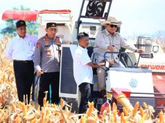 Polri Lakukan Panen Raya 2,54 Juta Ton Jagung Mendapat Apresiasi DPR-RI