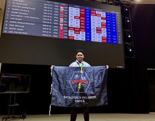 Raih Prestasi Membanggakan, Bripda Misbahul Munir Raih Medali Perak Pada Kejuaraan Angkat Besi South East Asia Championship 2025