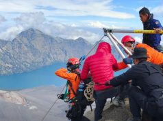 Misi Penyelamatan Pendaki Asal Brasil di Rinjani Hadapi Medan dan Cuaca Ekstrem