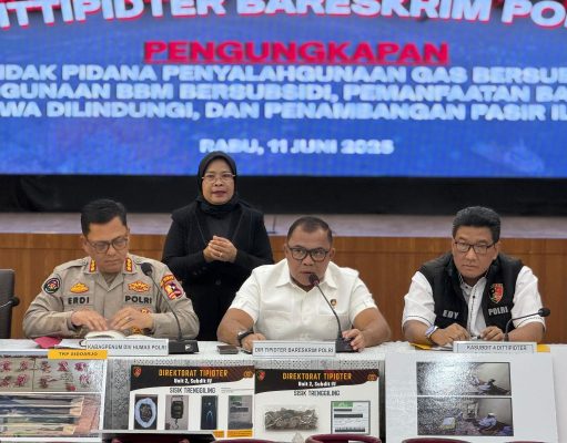 Polri Ungkap 5 Kasus Besar Penyalahgunaan BBM dan Gas Subsidi di Berbagai Daerah